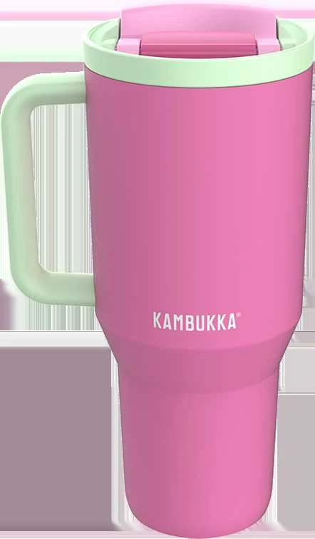 Kambukka Rio Tumbler Bubblegum Mint 950ml rožinė