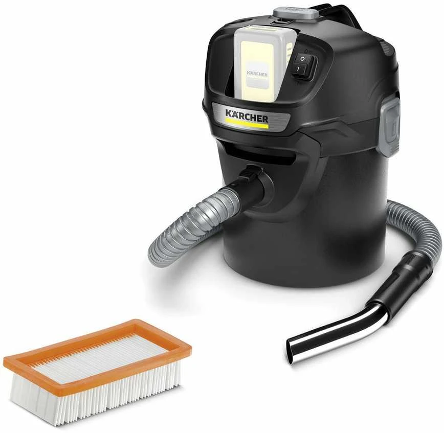 Kärcher pelenų dulkių siurblys AD 2 Battery (be akumuliatoriaus ir kroviklio) 1.348-300.0