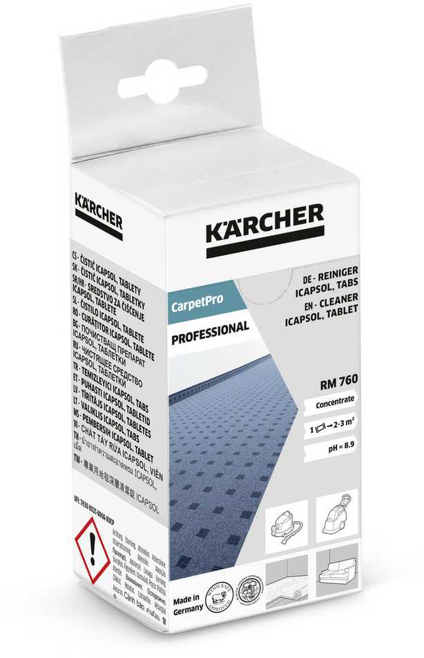 Kärcher CarpetPro RM 760 iCapsol kilimų valiklis, tabletėmis 6.295-850.0