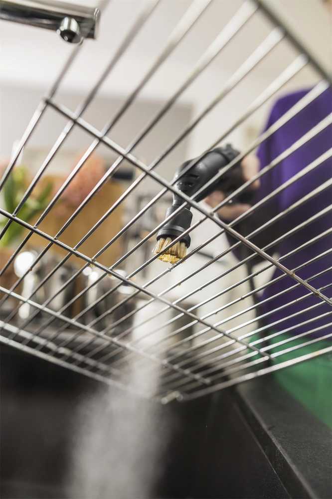 KARCHER kietų šepečių rinkinys gariniams valytuvams