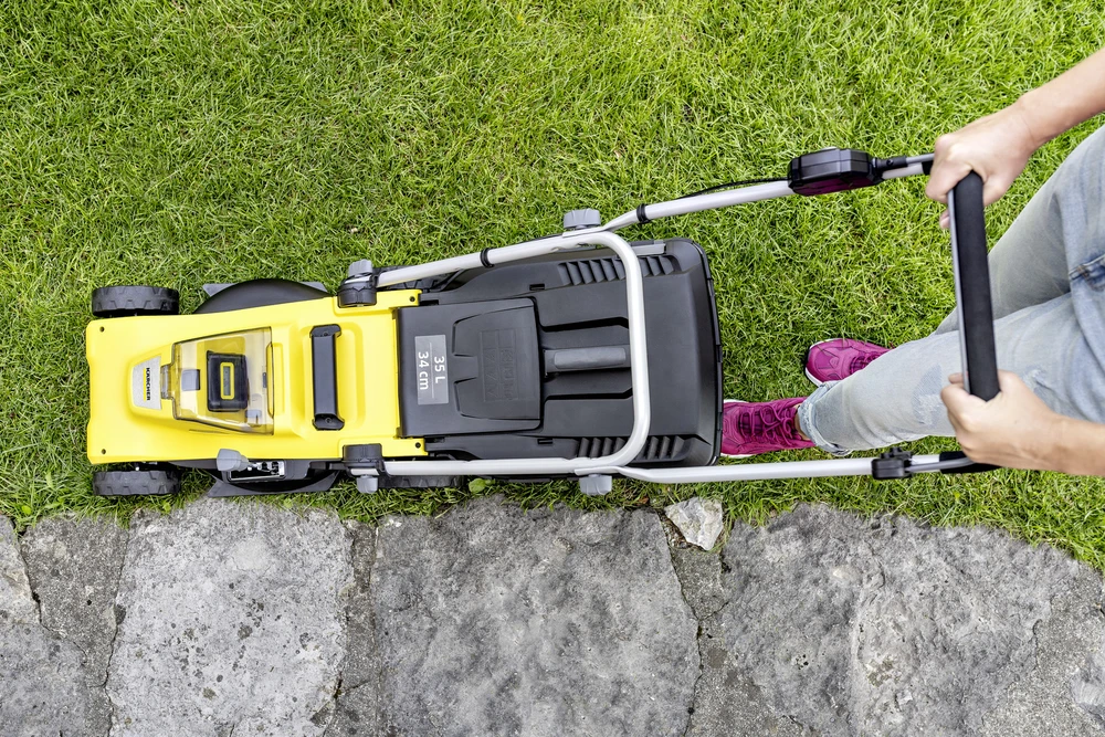 Akumuliatorinė vejapjovė Karcher LMO 3-18, be akum. ir įkrov.