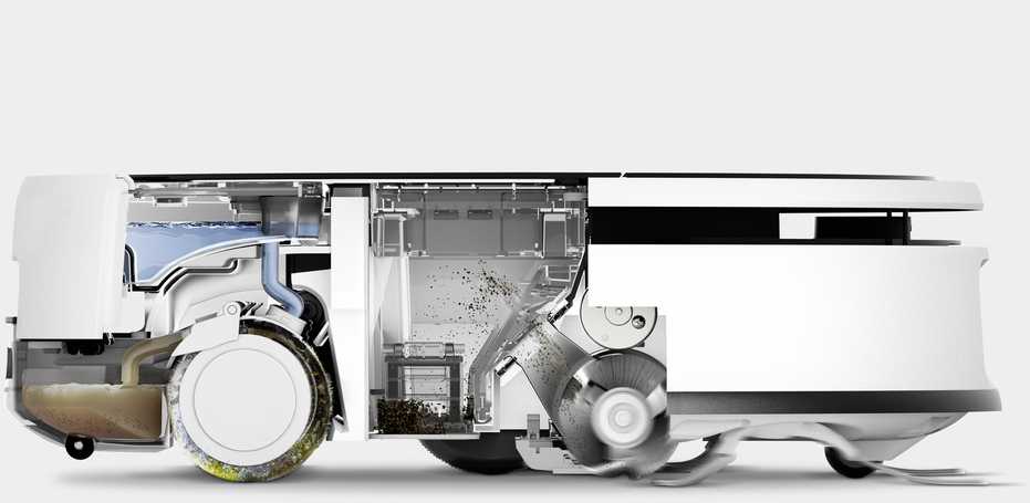 Robot sprzątający Karcher Kärcher RVF 7 Comfort Extra 0,25 l Baltas (1.269-693.0)