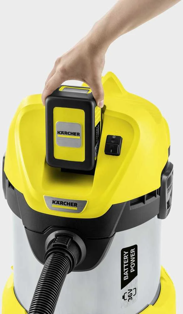 Dulkių siurblys Kärcher WD 3 Battery Premium Set