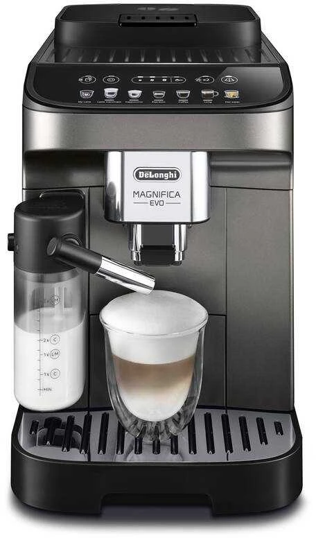 Kavos aparatas Espressomachine DeLonghi Magnifica EVO,titanium/juodas