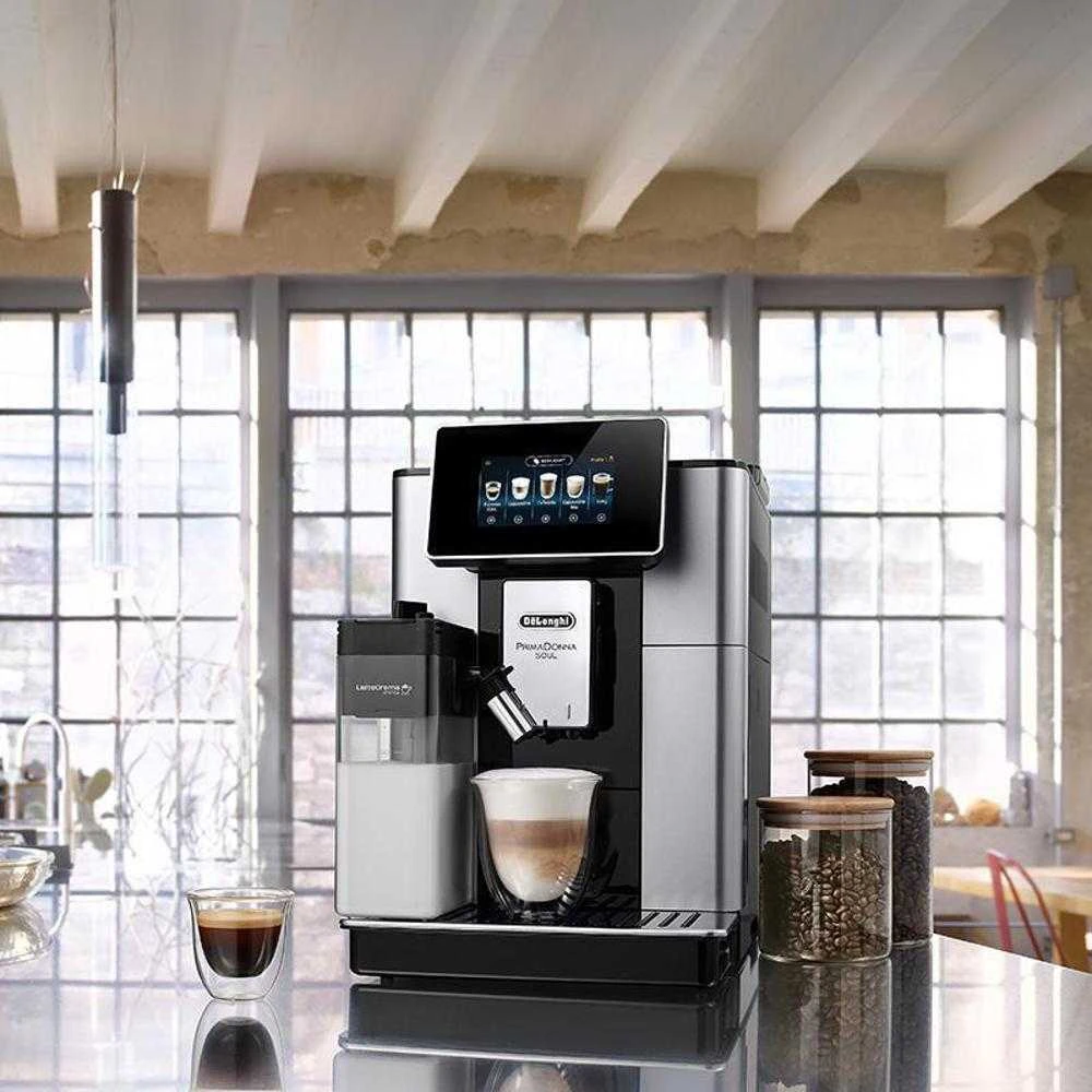 Kavos aparatas DeLonghi ECAM 610.55 SB PrimaDonna