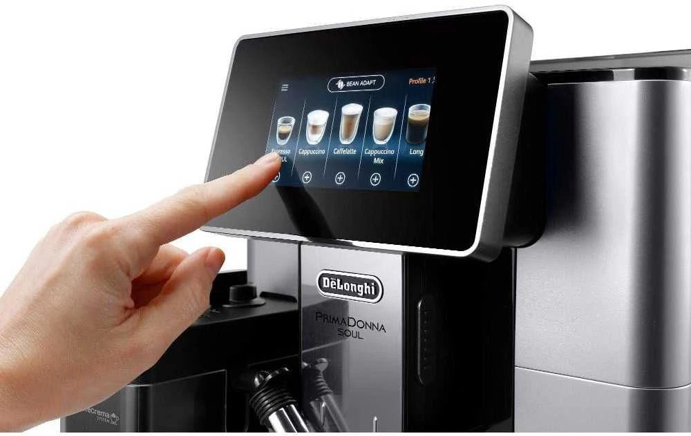 Kavos aparatas DeLonghi ECAM 610.55 SB PrimaDonna