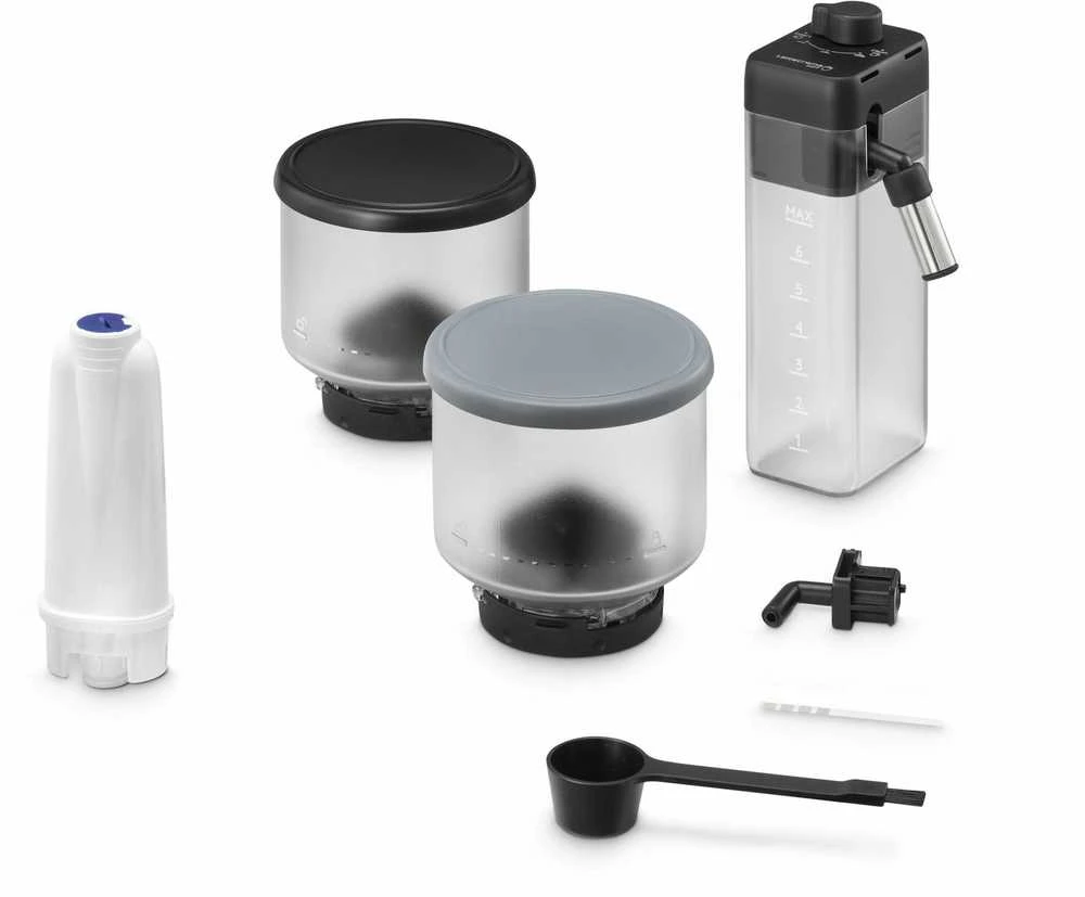 Delonghi Kavos aparatas | EXAM 440.35.B RIVELIA | Slėgis 19 bar | Su pieno plakikliu | Automatinis | 1450 W | Onyx Juodas
