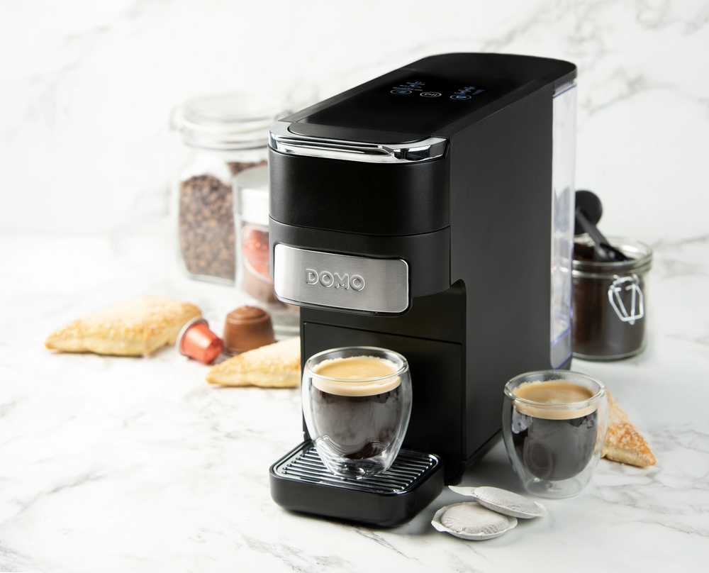 Slėginis kavos aparatas Domo DOMO DO748K Kavos aparatas 4w1 My Easy Coffee