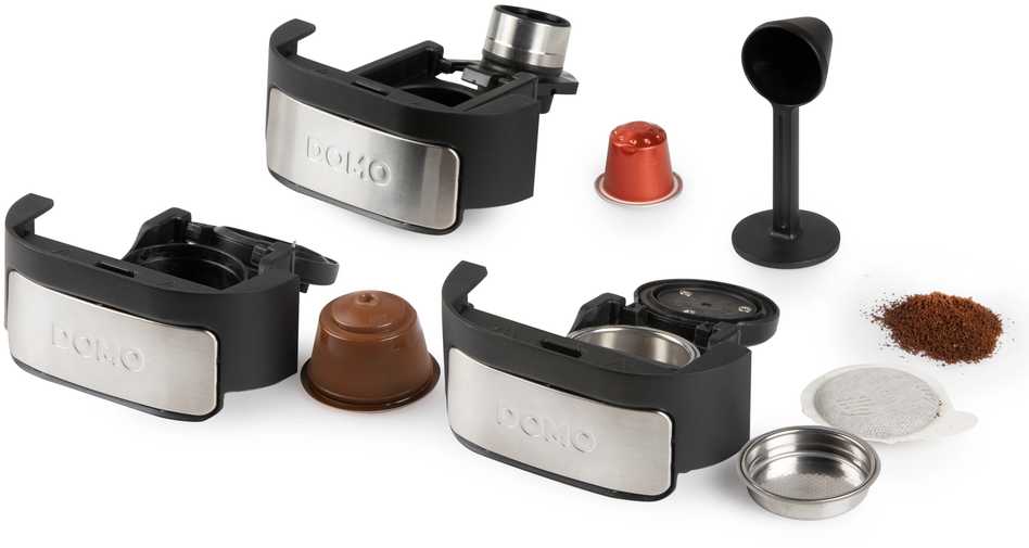 Slėginis kavos aparatas Domo DOMO DO748K Kavos aparatas 4w1 My Easy Coffee
