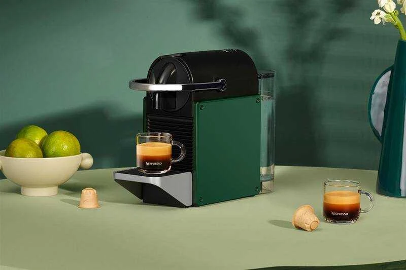 Kavos aparatas Nespresso Pixie Redesign XN306310 Coffee Pagal Aparatas (Krups) - Žalias