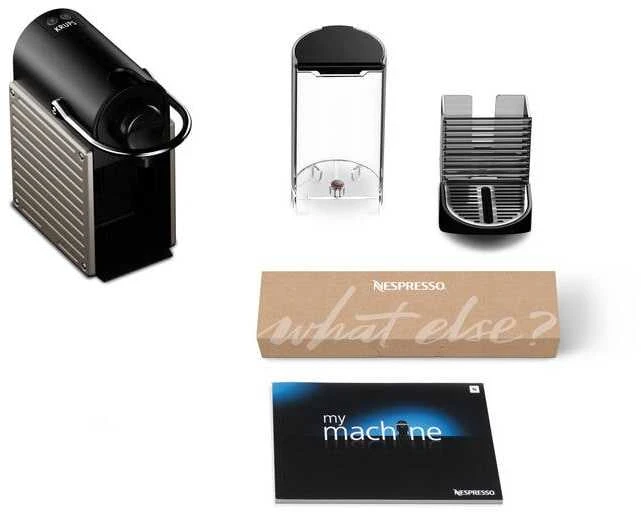 Kavos Aparatas - Krups Nespresso Pixie XN306T 0.7L 19 Bar Titan