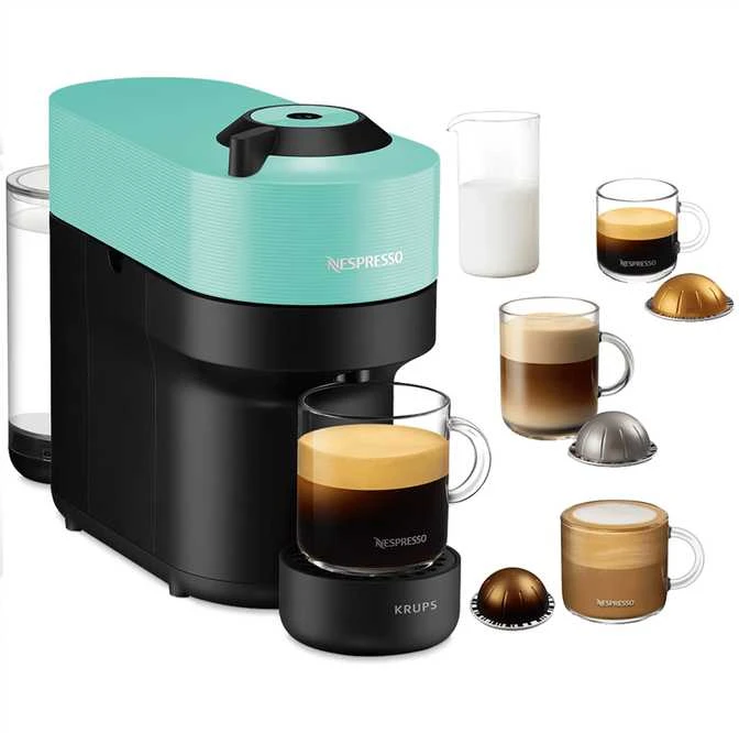 Kavos aparatas Krups Nespresso XN920410 Vertuo Pop aqua mint