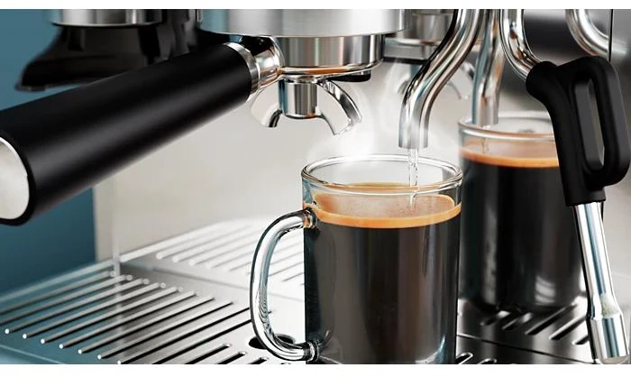 Kavos aparatas Philips | Espresso Aparatas | PSA3218/10 Barista Brew | Slėgis 15 bar | Su pieno plakikliu | Semi-automatinis | 1350 W | Juodas