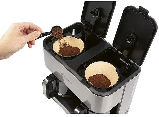 Espreso lašelinis kavos aparatas PC-KAD 1308 INOX PROFICOOK