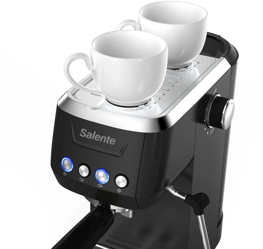 Slėginis kavos aparatas Evolveo Salente Coffio ekspres juodas-anthracite
