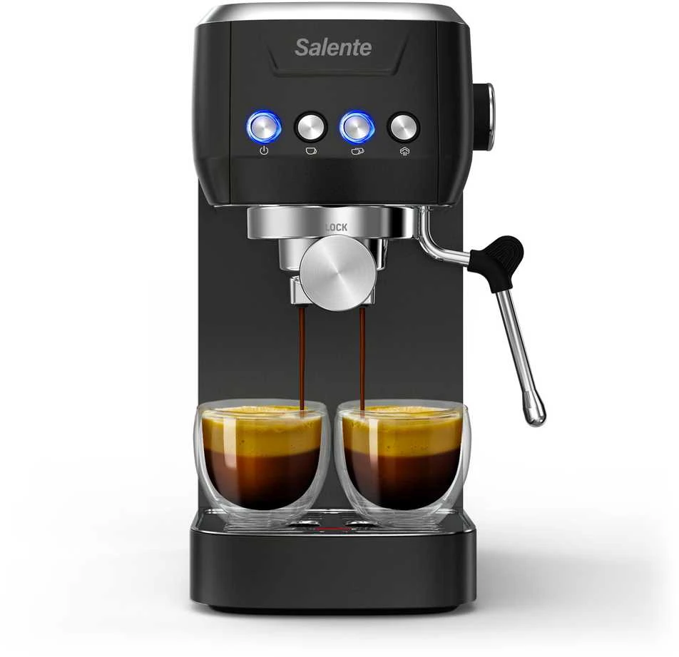 Slėginis kavos aparatas Evolveo Salente Coffio ekspres juodas-anthracite