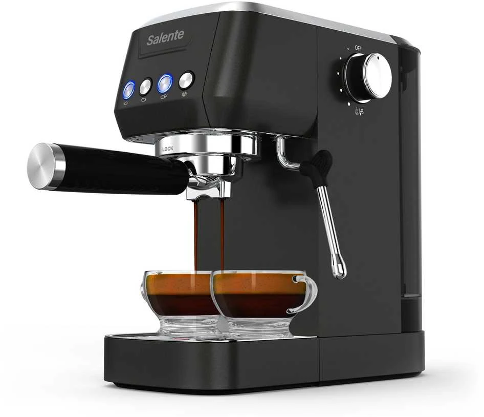 Slėginis kavos aparatas Evolveo Salente Coffio ekspres juodas-anthracite