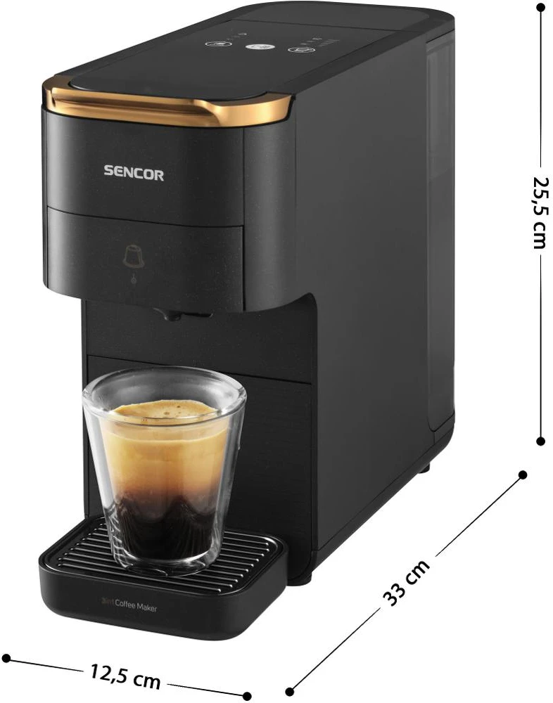Kavos aparatas SCC 1000BK kapsulinis espresso m. SENCOR