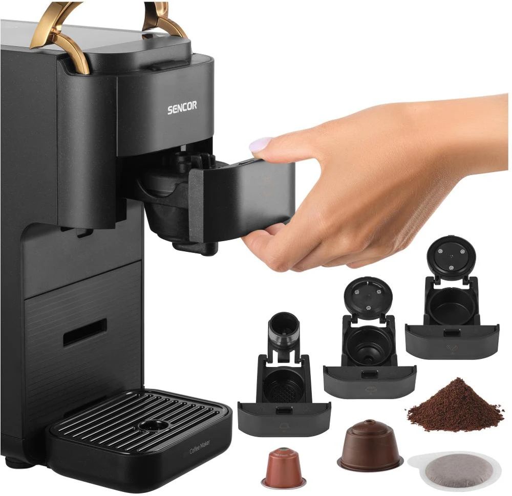 Kavos aparatas SCC 1000BK kapsulinis espresso m. SENCOR