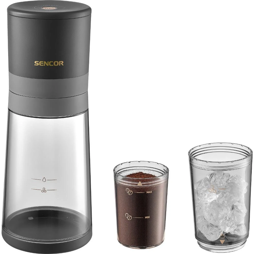 Espreso lašelinis kavos aparatas Krups Sencor SCE 1000BK Cold Brew