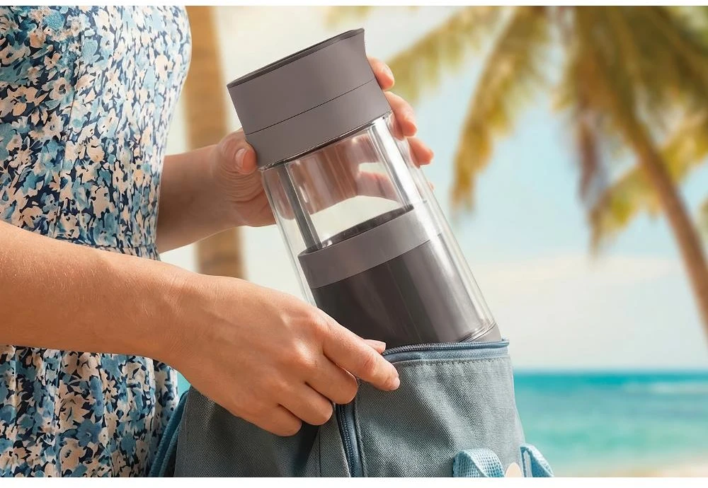 Espreso lašelinis kavos aparatas Krups Sencor SCE 1000BK Cold Brew