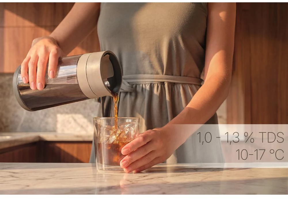 Espreso lašelinis kavos aparatas Krups Sencor SCE 1000BK Cold Brew