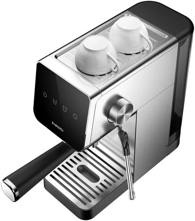 Kavos aparatas Xiaomi Espresso Aparatas | Slėgis 20 bar | Su pieno plakikliu | Semi-automatinis | 1350 W | Sidabrinis/Juodas