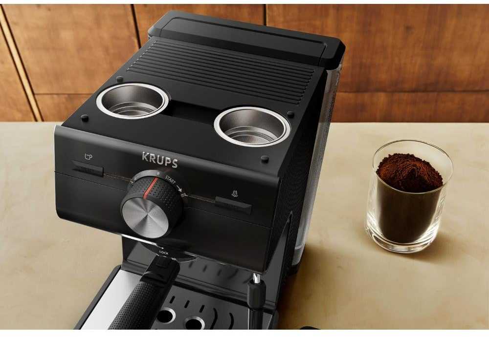 Krups Authentic XP381810 Pusiau automatinis Espresso Kavos aparatas 2 L