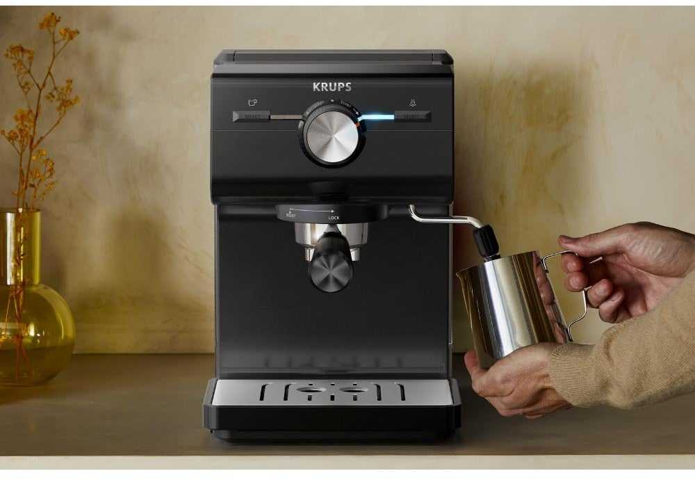 Krups Authentic XP381810 Pusiau automatinis Espresso Kavos aparatas 2 L
