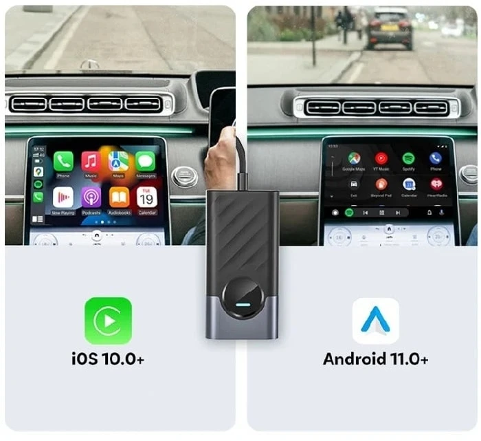 KEETEC CA515 Video modul, bezdrátové Carplay Android Auto připojení