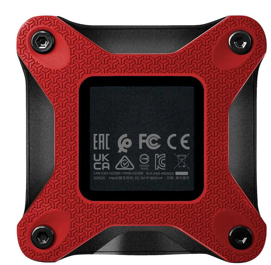 Kietasis diskas ADATA SSD DISK SD620 2TB Raudonas
