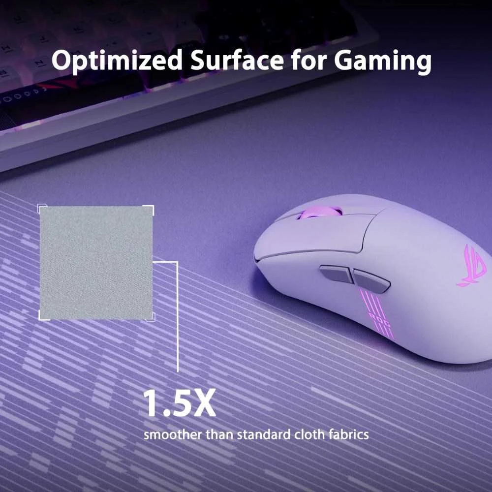 Kilimėlis Asus ROG Scabbard II Arctic Gray XXL nešiojamas kompiuteris