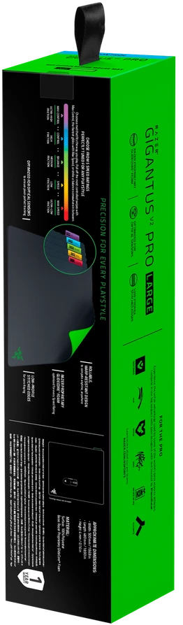 Razer Gigantus V2 Pro Pelės kilimėlis žaidimams, L – Control