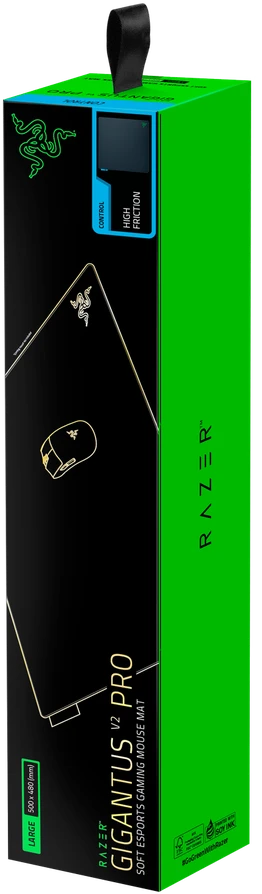 Razer Gigantus V2 Pro Pelės kilimėlis žaidimams, L – Control
