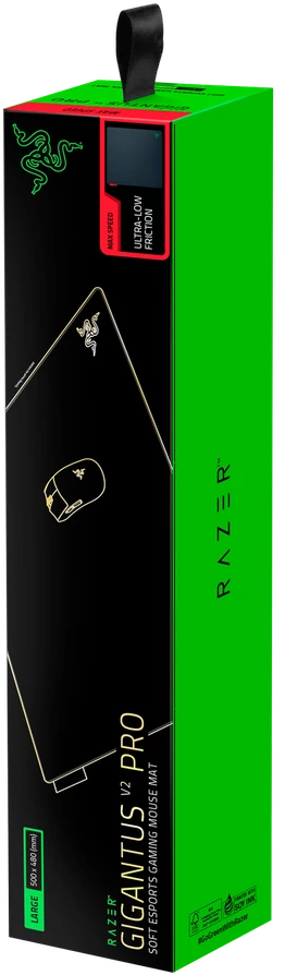 Kilimėlis Razer Pelė žaidimams Mat, Max Speed | Gigantus V2 Pro | Juodas