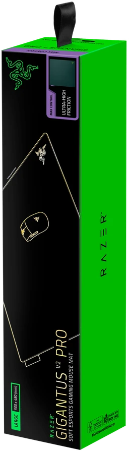 Razer Gigantus V2 Pro Pelės kilimėlis žaidimams, L – Max Control