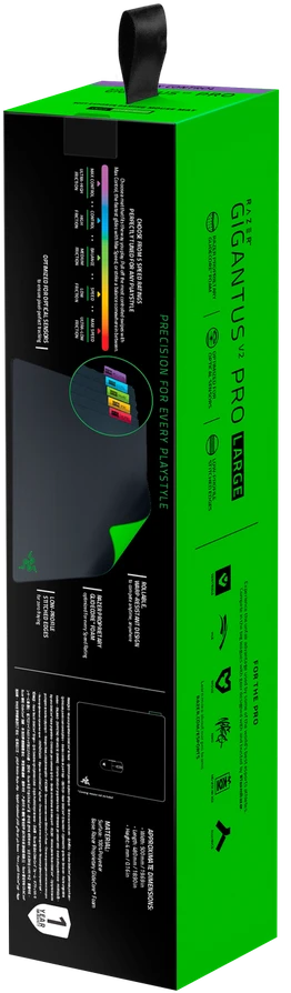 Razer Gigantus V2 Pro Pelės kilimėlis žaidimams, L – Max Control