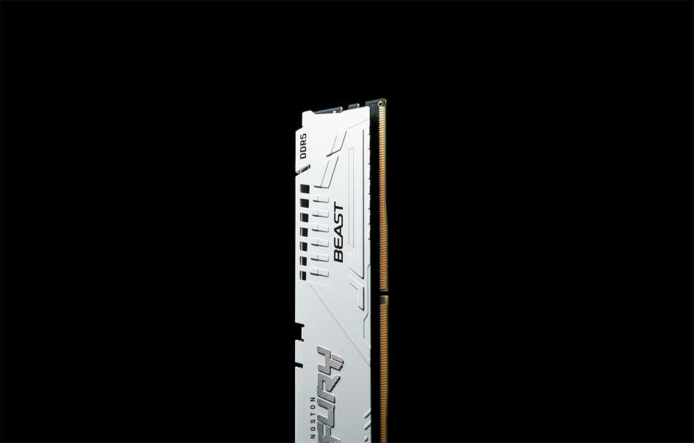 RAM Kingston KF556C40BW-16 16GB 5600MT/s DDR5 CL40 DIMM FURY Beast Baltas XMP | Kingstonas
