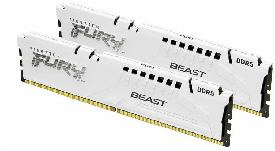 RAM Kingston KF552C40BWK2-32 32GB 5200MT/s DDR5 CL40 DIMM (Kit of 2) FURY Beast Baltas XMP | Kingstonas