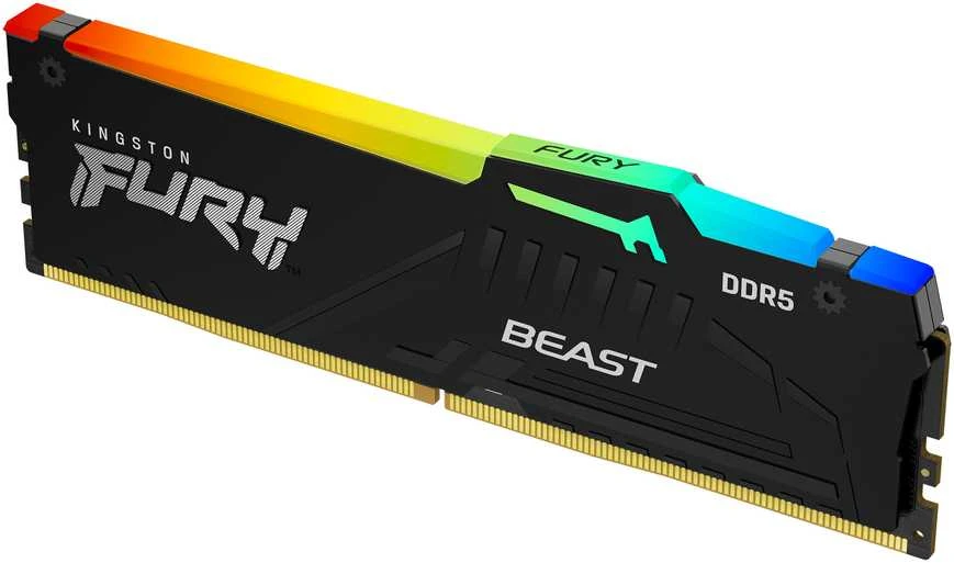 RAM „Kingston Fury Beast RGB 64GB“ [1x64GB 5600MHz DDR5 CL36 DIMM]