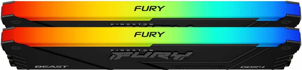 RAM KINGSTON 32GB 3200MHZ DDR4 CL16 DIMM (KIT OF 2) 1GX8 FURY BEAST RGB_