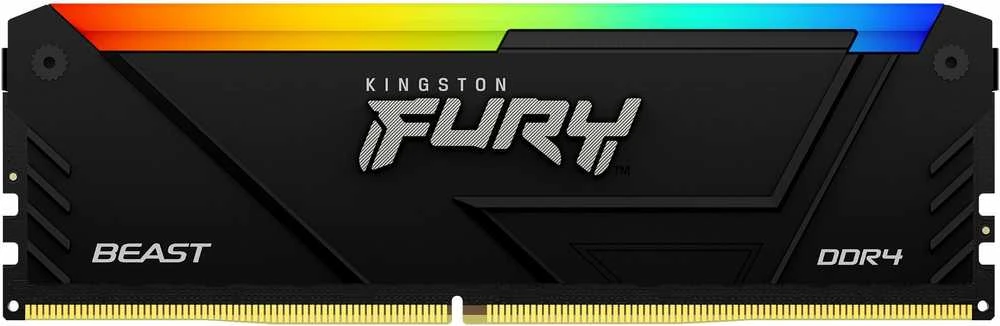 RAM „Kingston KF436C17BB2A/8“ 8 GB 3600 MT/s DDR4 CL17 DIMM FURY Beast RGB | „Kingston“