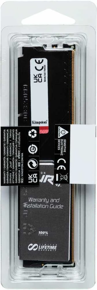 RAM KINGSTON 8GB 5600MHz DDR5 CL40 DIMM FURY Beast Juodas