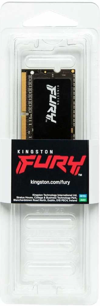 Nešiojamo kompiuterio atmintis HyperX Kingstonas | Fury Impact | 16 GB | DDR4 | 3200 MHz | Užrašų knygelė | Registracijos Nr. | ECC Nr