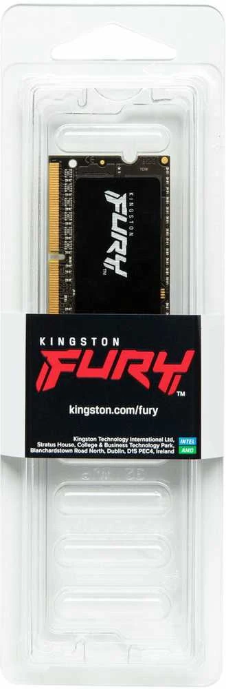 Operatyvioji atmintis (RAM) Kingston Fury Impact, 32GB (16GB 2G x 64-Bit x 2 vnt.) | KF432S20IBK2/32