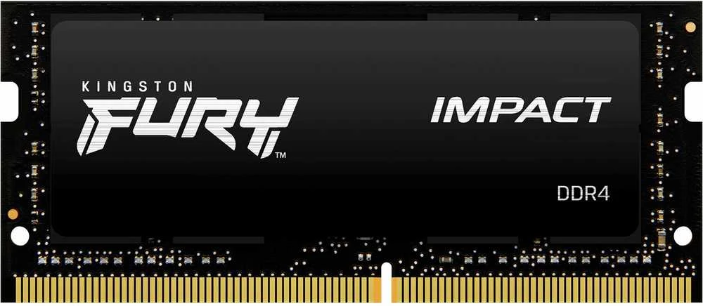 Operatyvioji atmintis (RAM) Kingston Fury Impact, 32GB (16GB 2G x 64-Bit x 2 vnt.) | KF432S20IBK2/32