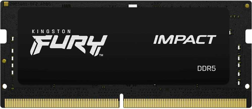 Nešiojamo kompiuterio atmintis „Kingston KF548S38IBK2-64“ 64 GB 4800 MHz DDR5 CL38 SODIMM (2 vnt. rinkinys) „FURY Impact“ | „Kingston“