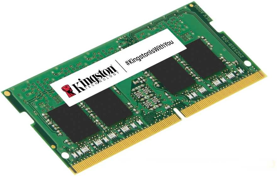 Nešiojamo kompiuterio atmintis Kingston Technology ValueRAM KVR32S22D8/16 atminties modulis 16 GB 1 x 16 GB DDR4 3200 MHz