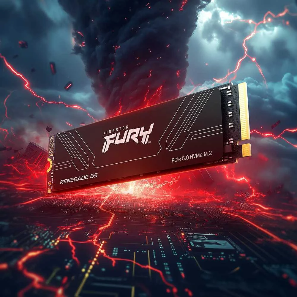 „Kingston Technology Fury Renegade G5“ 4 TB M.2 2280 NVMe SSD diskai