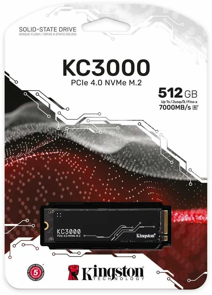 KINGSTON 512G KC3000 M.2 2280 NVME SSD GEN 4
